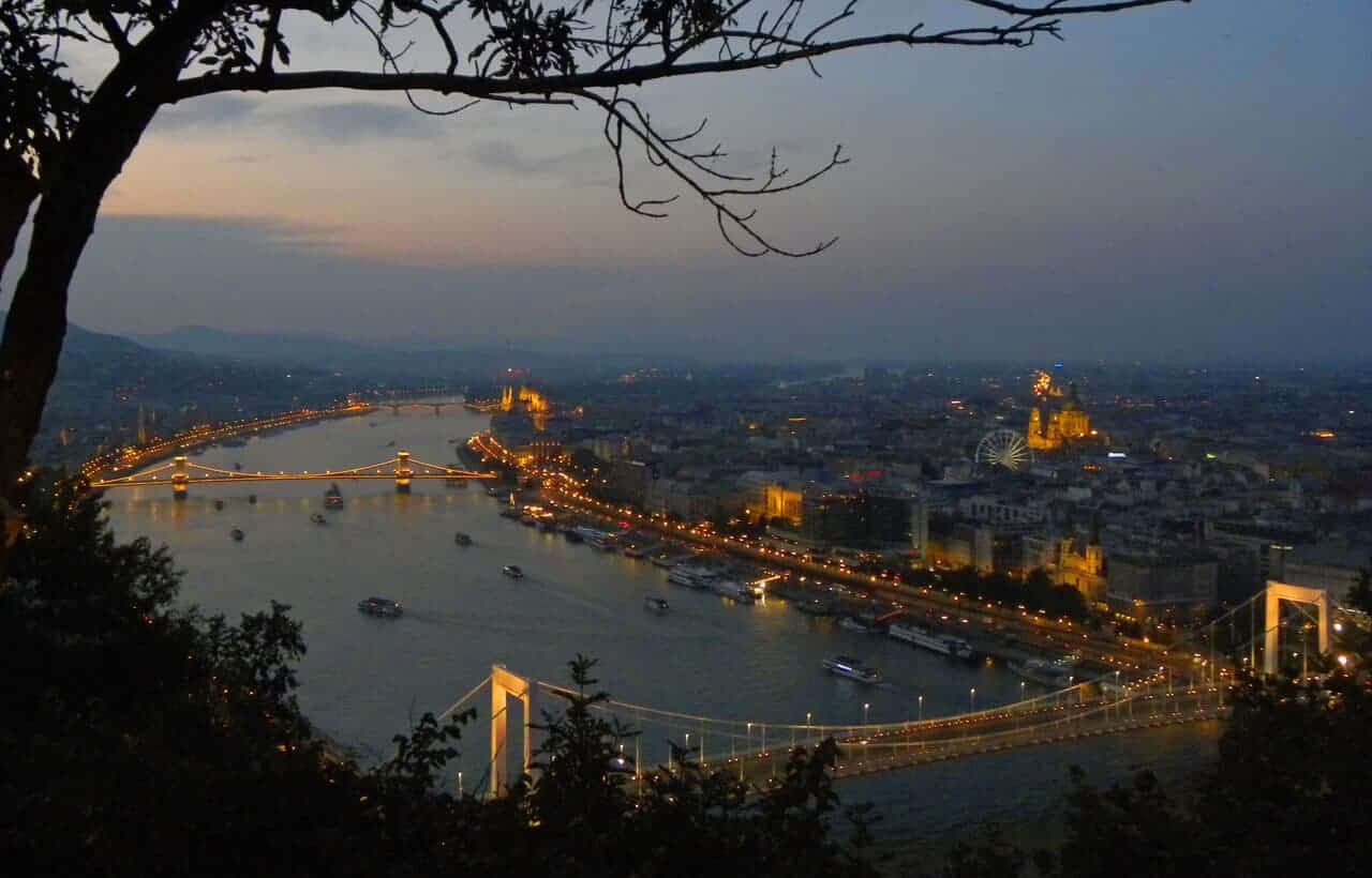 incredible views of Budapest