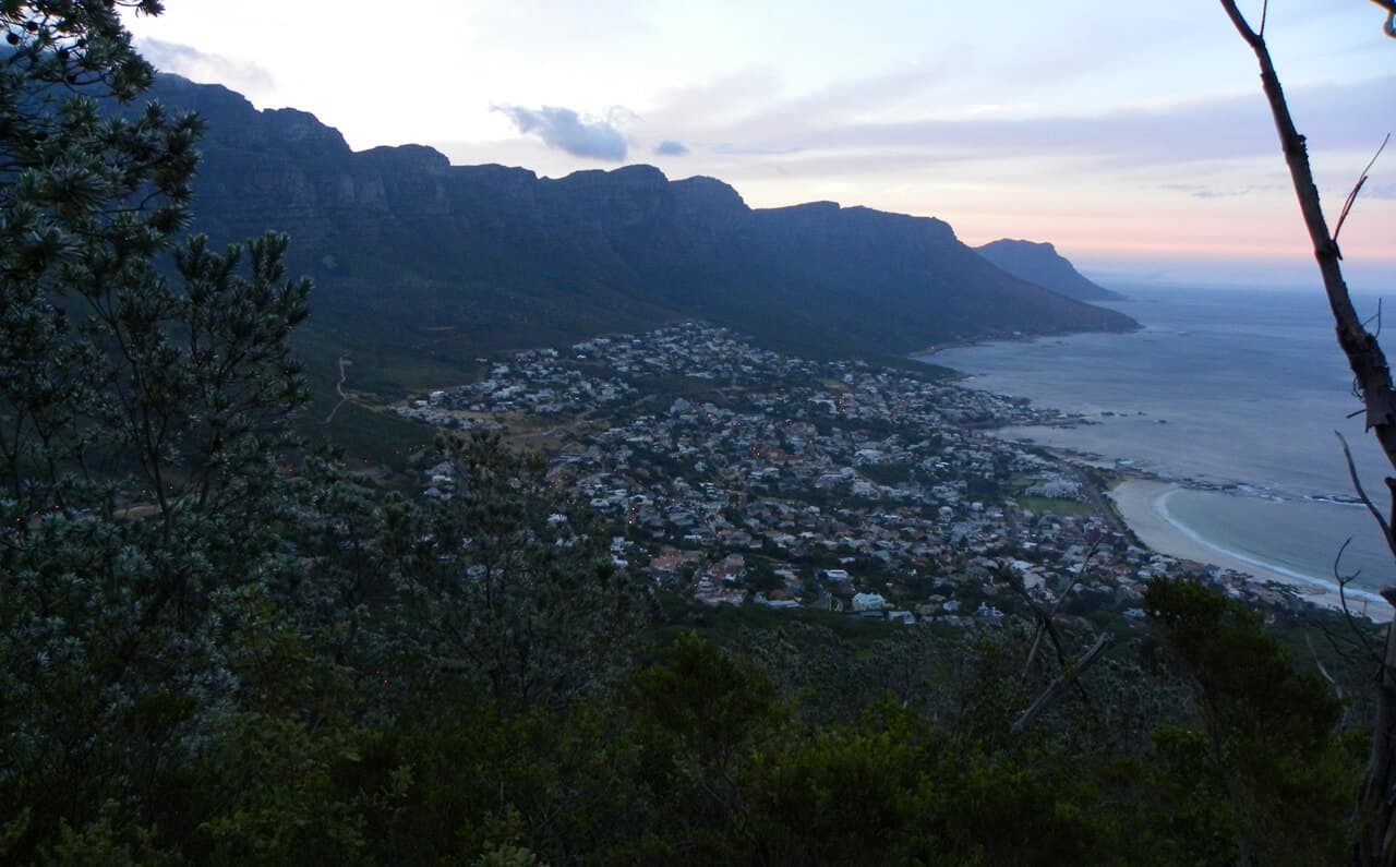 sunrise over Camps Bay, Lion's Head