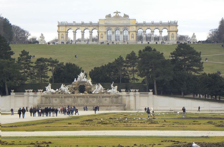 Schönbrunn Palace in Vienna, Austria. Why Vienna and Beyonce are kind of similar