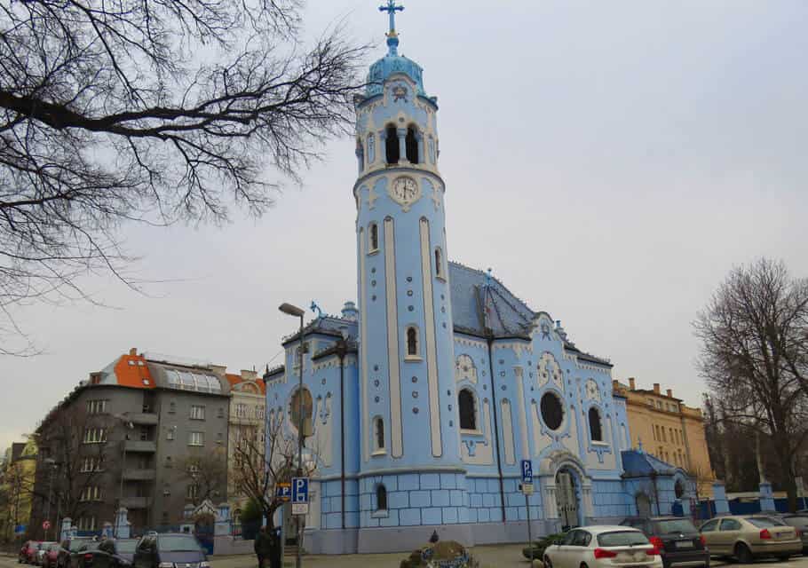 The “Blue Church” (officially The Church of St. Elizabeth), Bratislava
