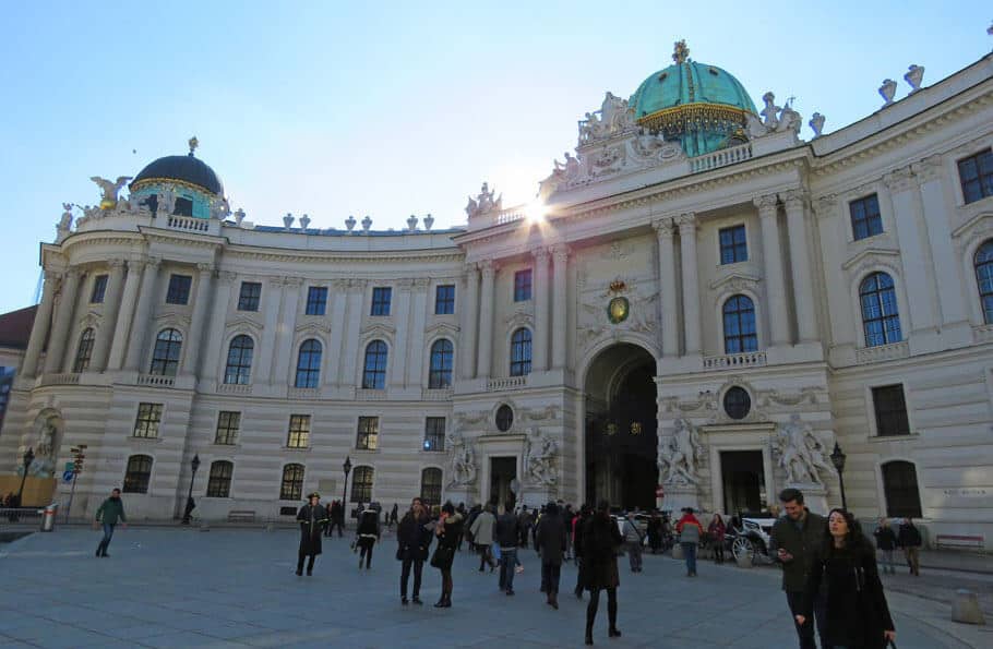 the Hofburg. Why Vienna and Beyonce are kind of similar