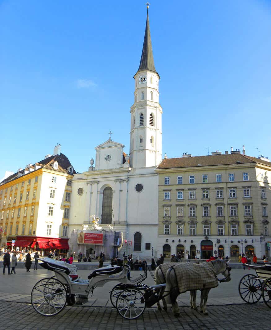 The Michaelerplatz. Why Vienna and Beyonce are kind of similar