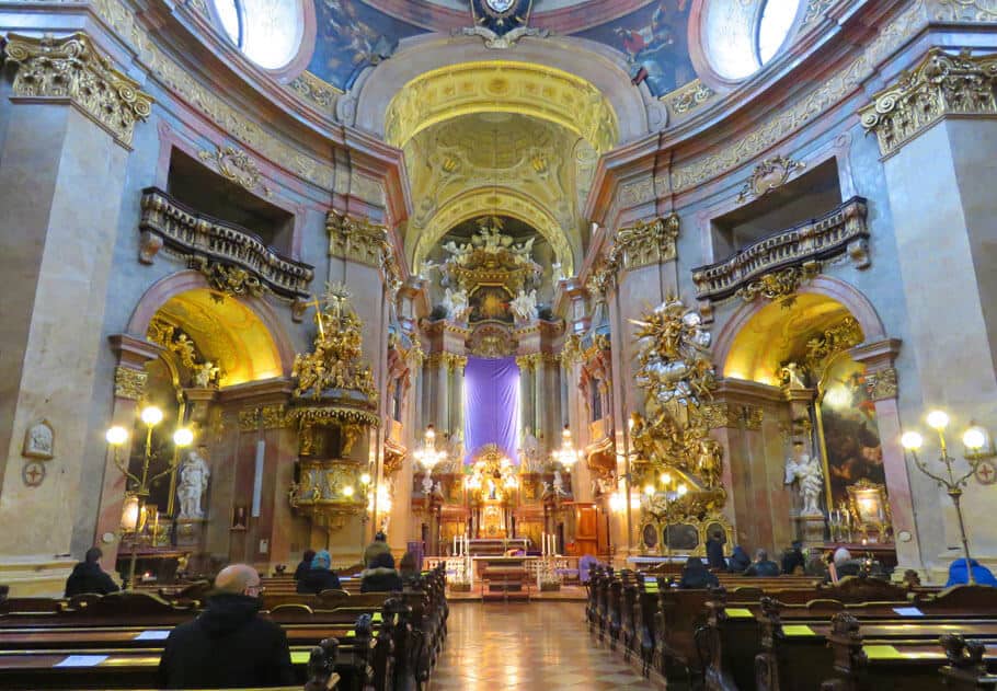 Peterskirche in Vienna, Austria. Why Vienna and Beyonce are kind of similar