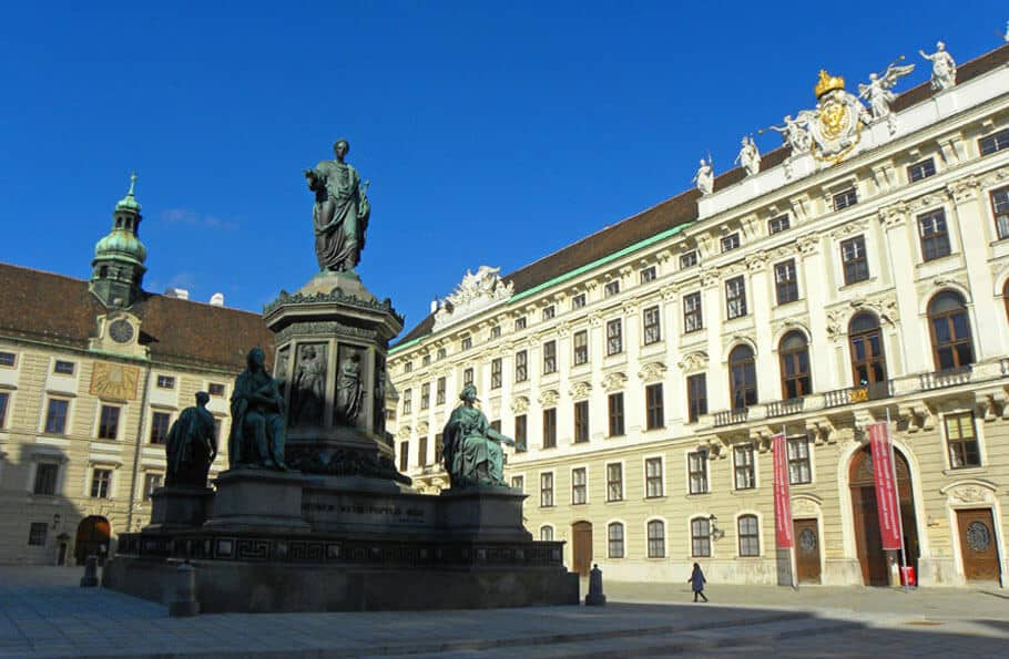 the Hofburg. Why Vienna and Beyonce are kind of similar
