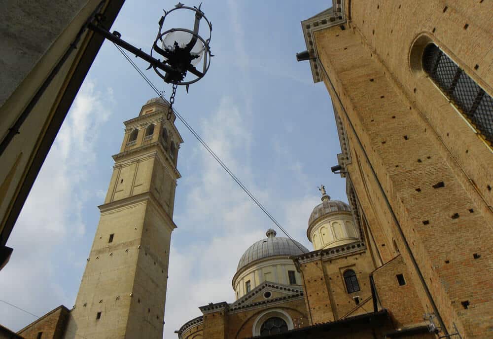 basilica of Santa Giustina, Padua, Padova. How we saved Big Bucks on Airbnb using Padua (Padova) as a base in the Veneto region