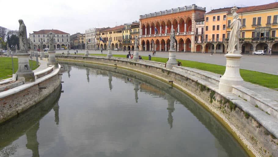Prato della Valle, Padua (Padova). The largest square in Europe