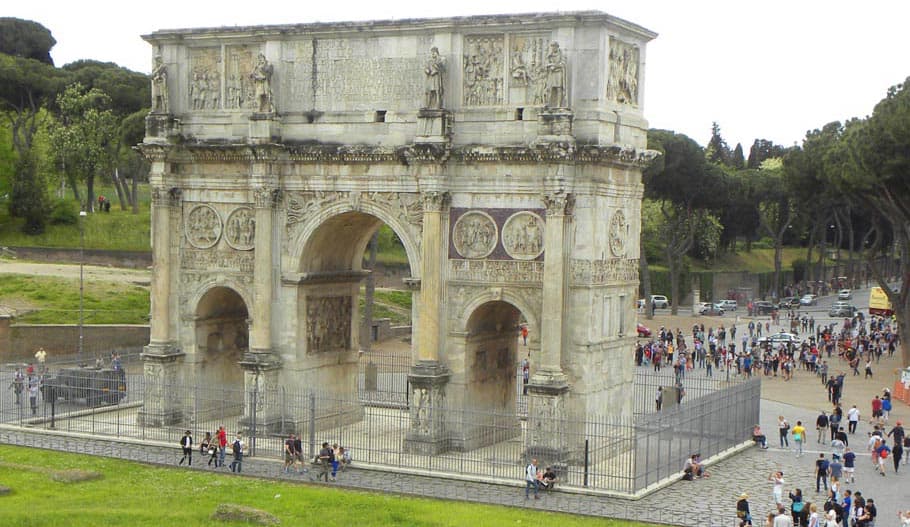 Arch of Constantine, Rome.