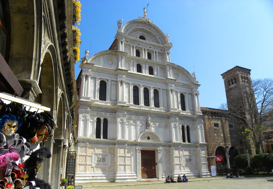 church and masks in Venice. A day in Venice (and on the joys of skipping the sights)