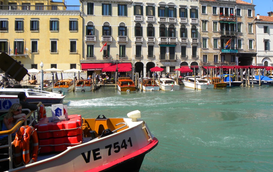 ferry stop, Venice