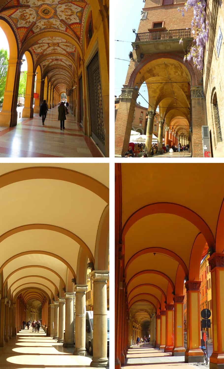 The best porticos in Bologna. The unique sights of beautiful Bologna