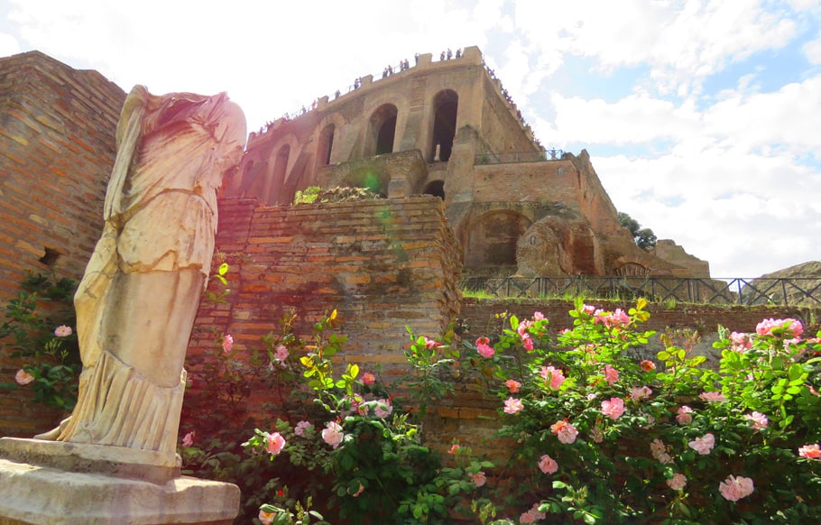 Palatine hill. Forget everything you’ve read because Rome is Incredible