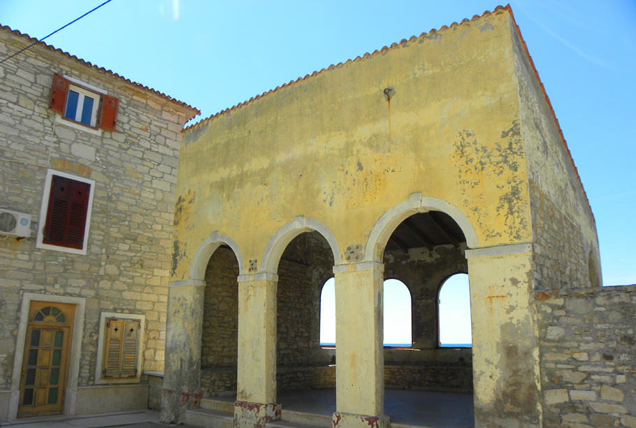 loggia, Novigrad, Croatia