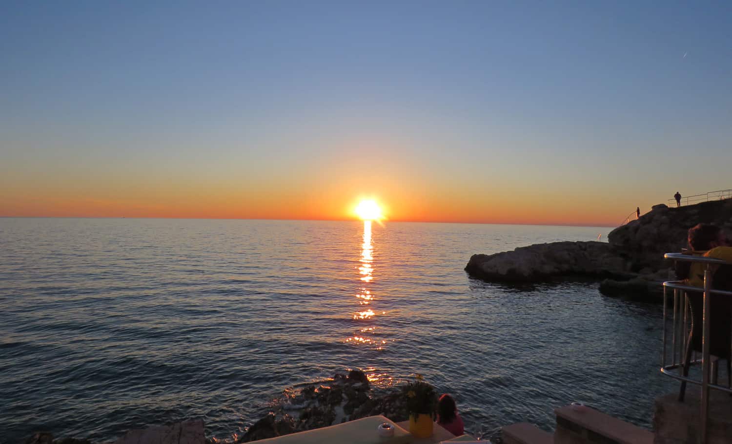 sunset in Rovinj