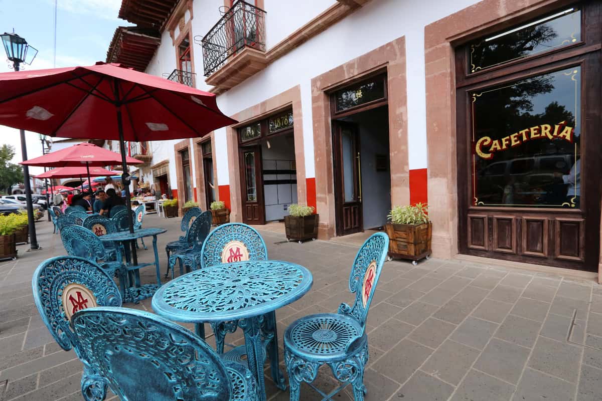 Cafe in Patzcuaro