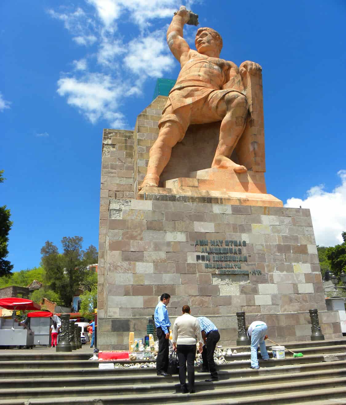 El Pipila statue, Guanajuato