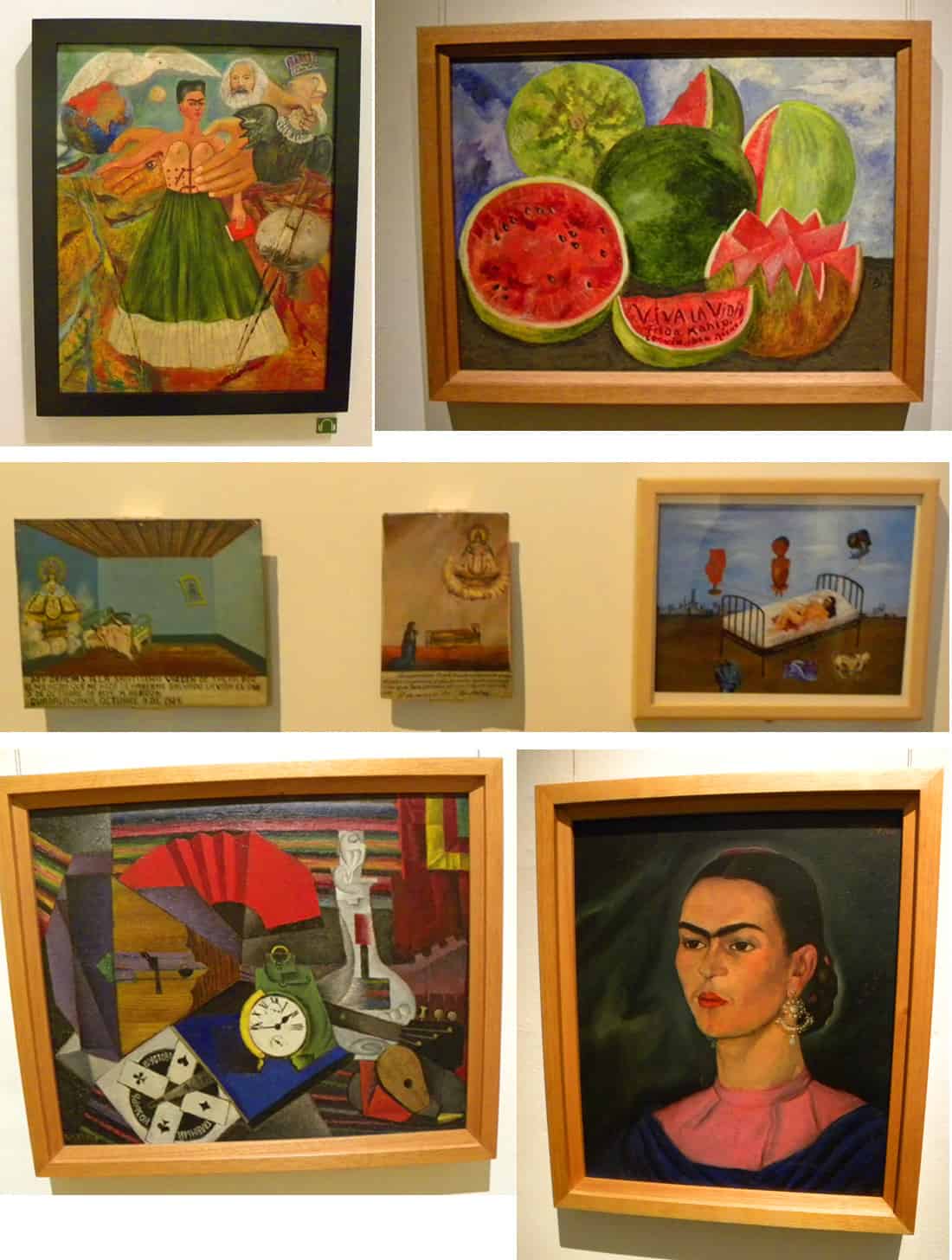 Frida Kahlo museum paintings