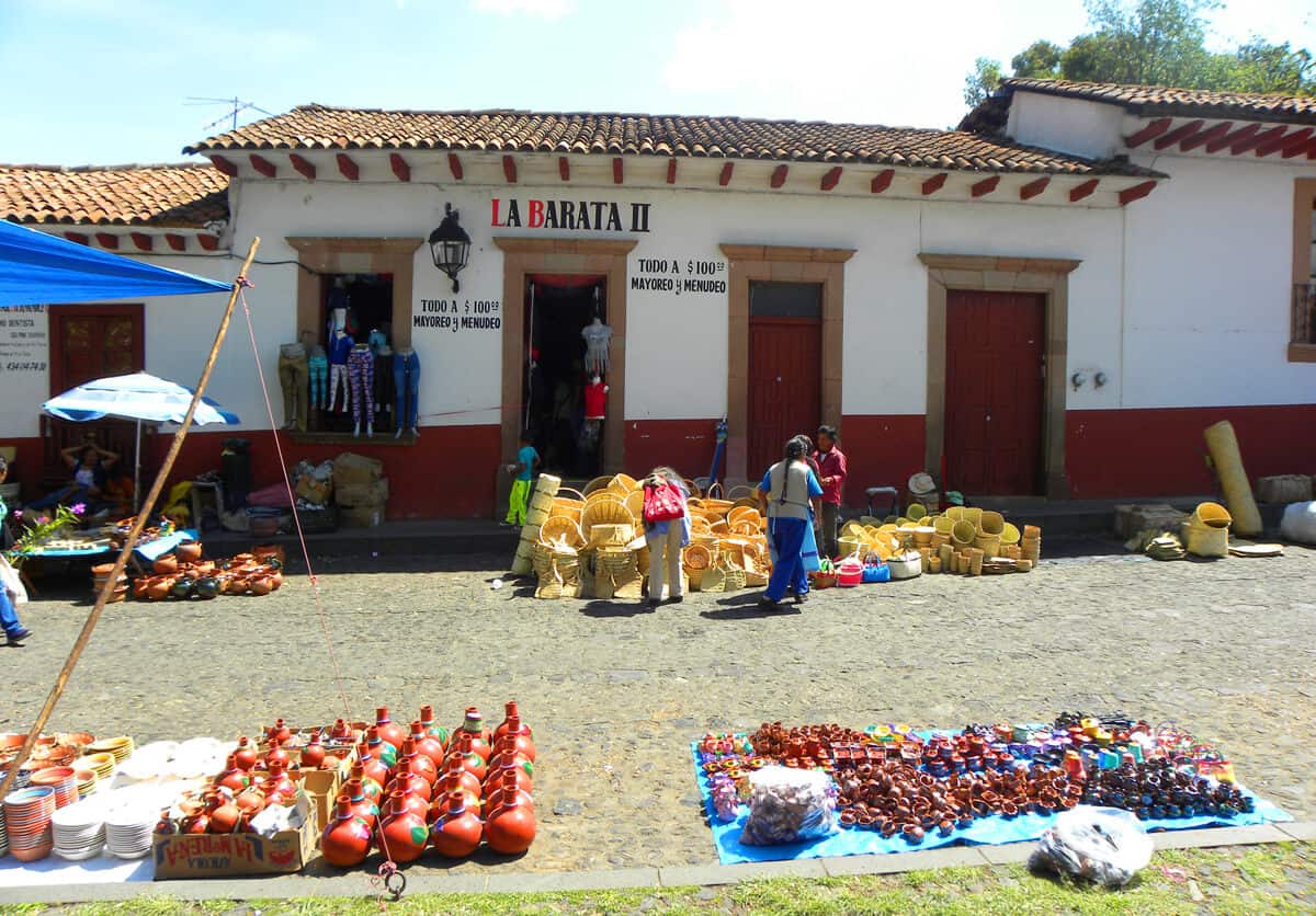 The ‘Pueblo Magico’ town of Patzcuaro, Michoacán (Mexico)