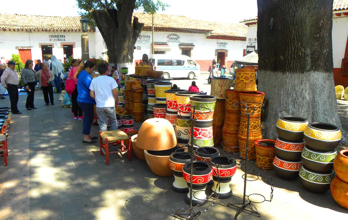 markets in Patzcuaro