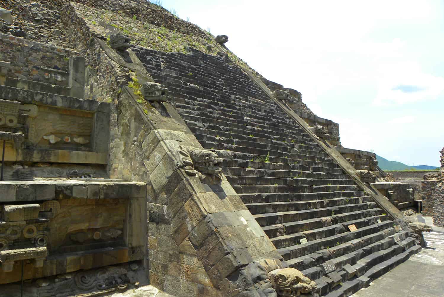 Temple of Quetzalcoatl, Teotihuacan, Mexico