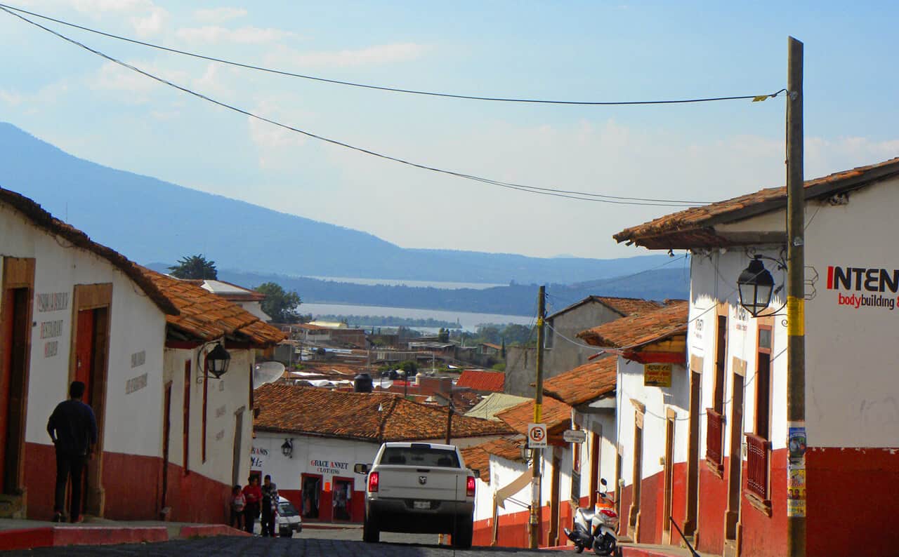 The 'Pueblo Magico' town of Patzcuaro, Michoacán (Mexico)