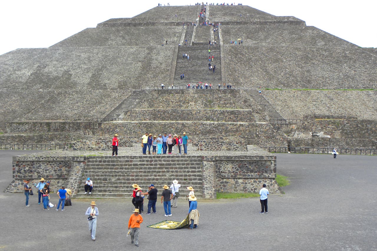 Temple of the Sun, Teotihuacan, Mexico