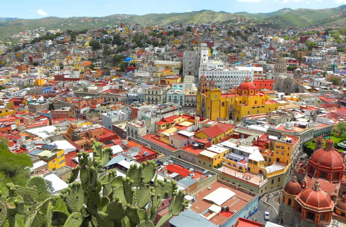 views of Guanajuato, Mexico