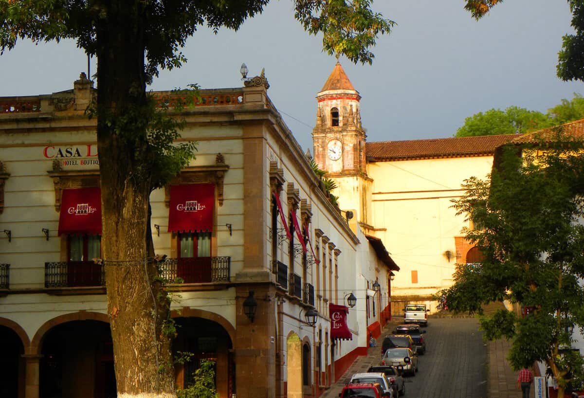 The 'Pueblo Magico' town of Patzcuaro