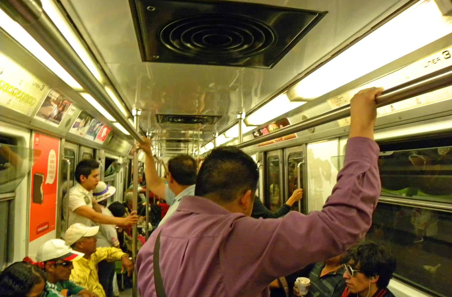 Mexico City metro.