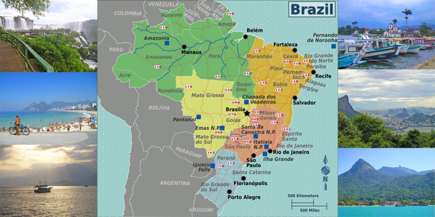 Brazil-map