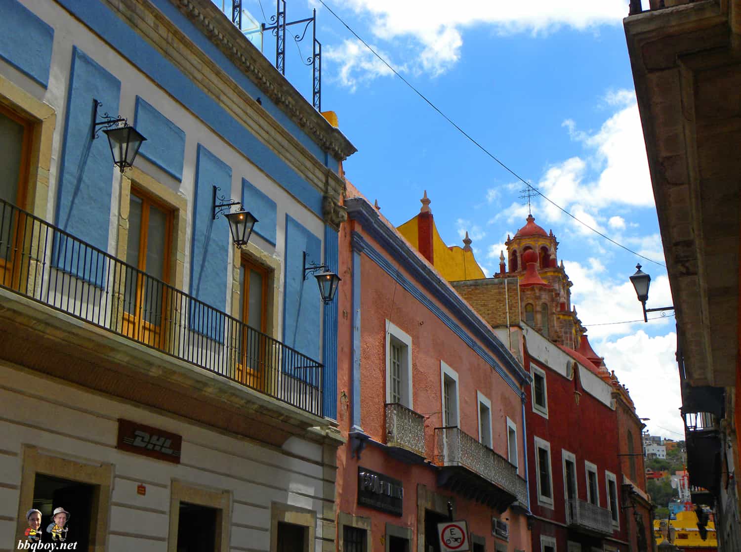 calles en colores guanajuato-mexico