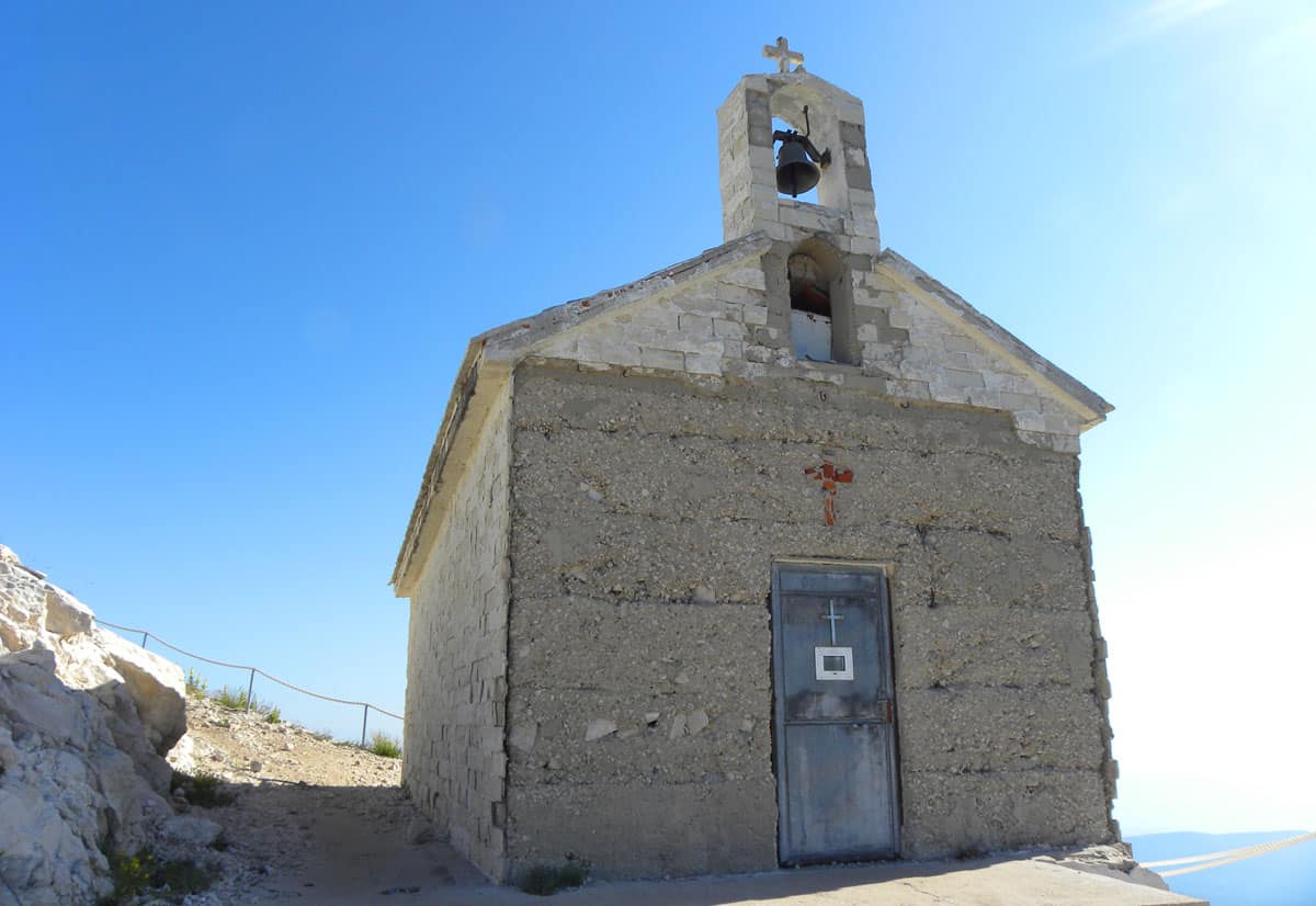 church on Mt. Biokovo