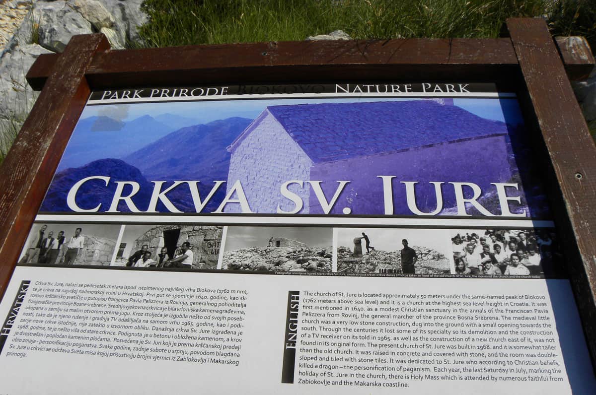 Jure peak, Mt. Biokovo
