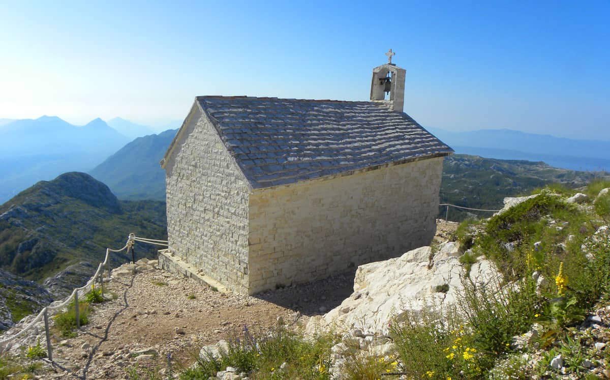 Church on Jure peak, Mt. Biokovo