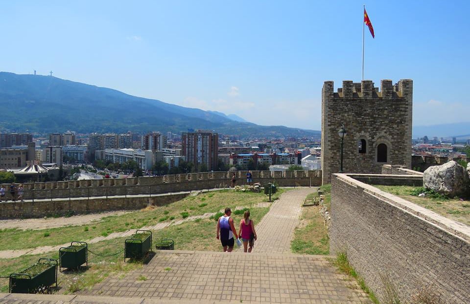 Kale fortress views, Skopje