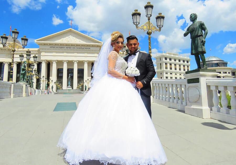 wedding in Skopje, Macedonia