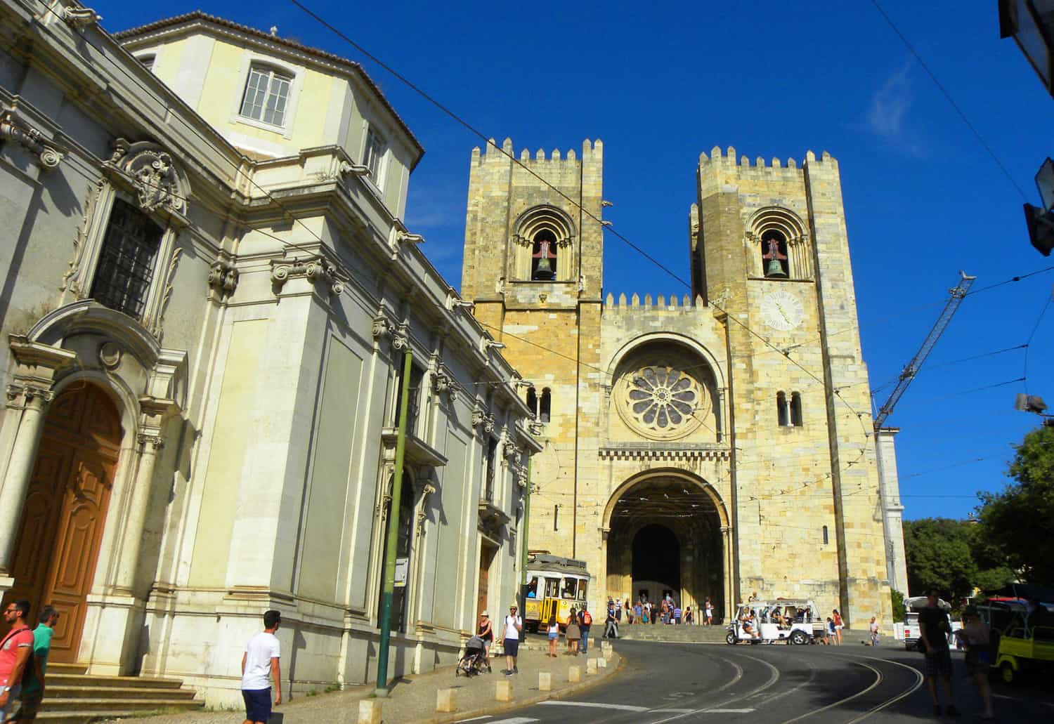 Lisbon Cathedral (Sé de Lisboa). 