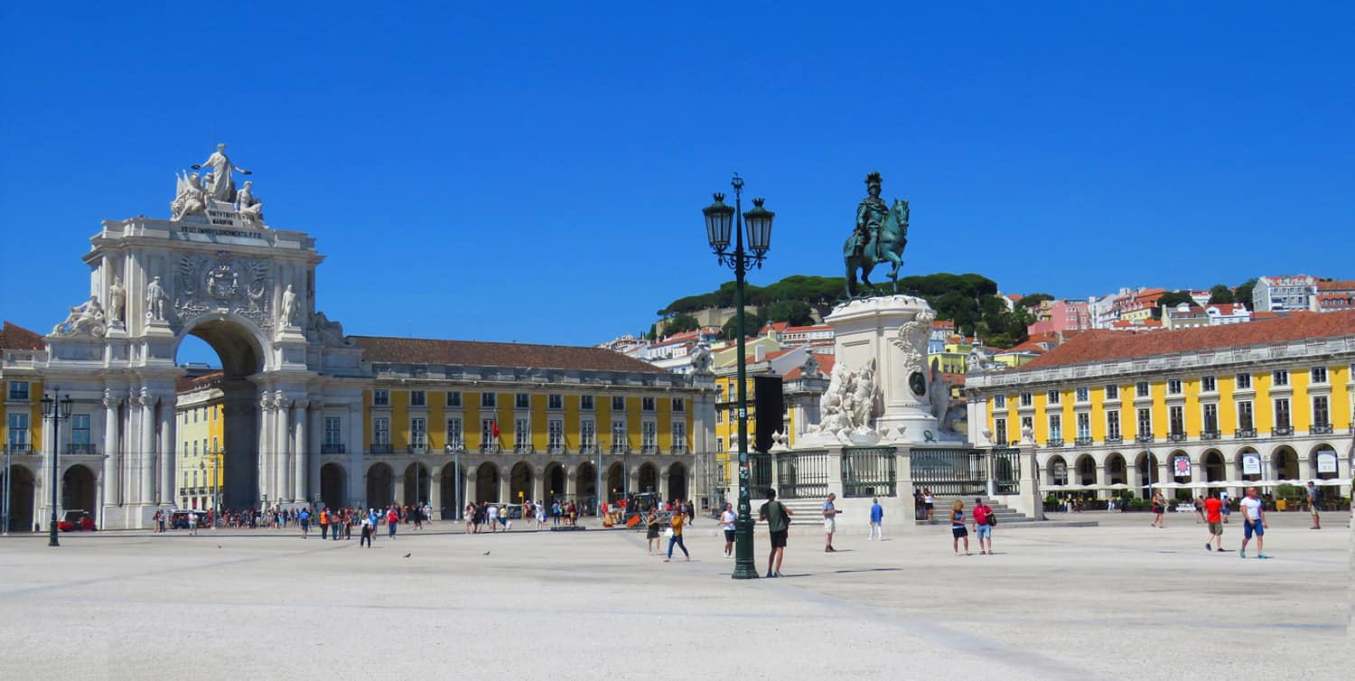 Praça do Comércio and the Arco da Rua Augusta, Lisbon