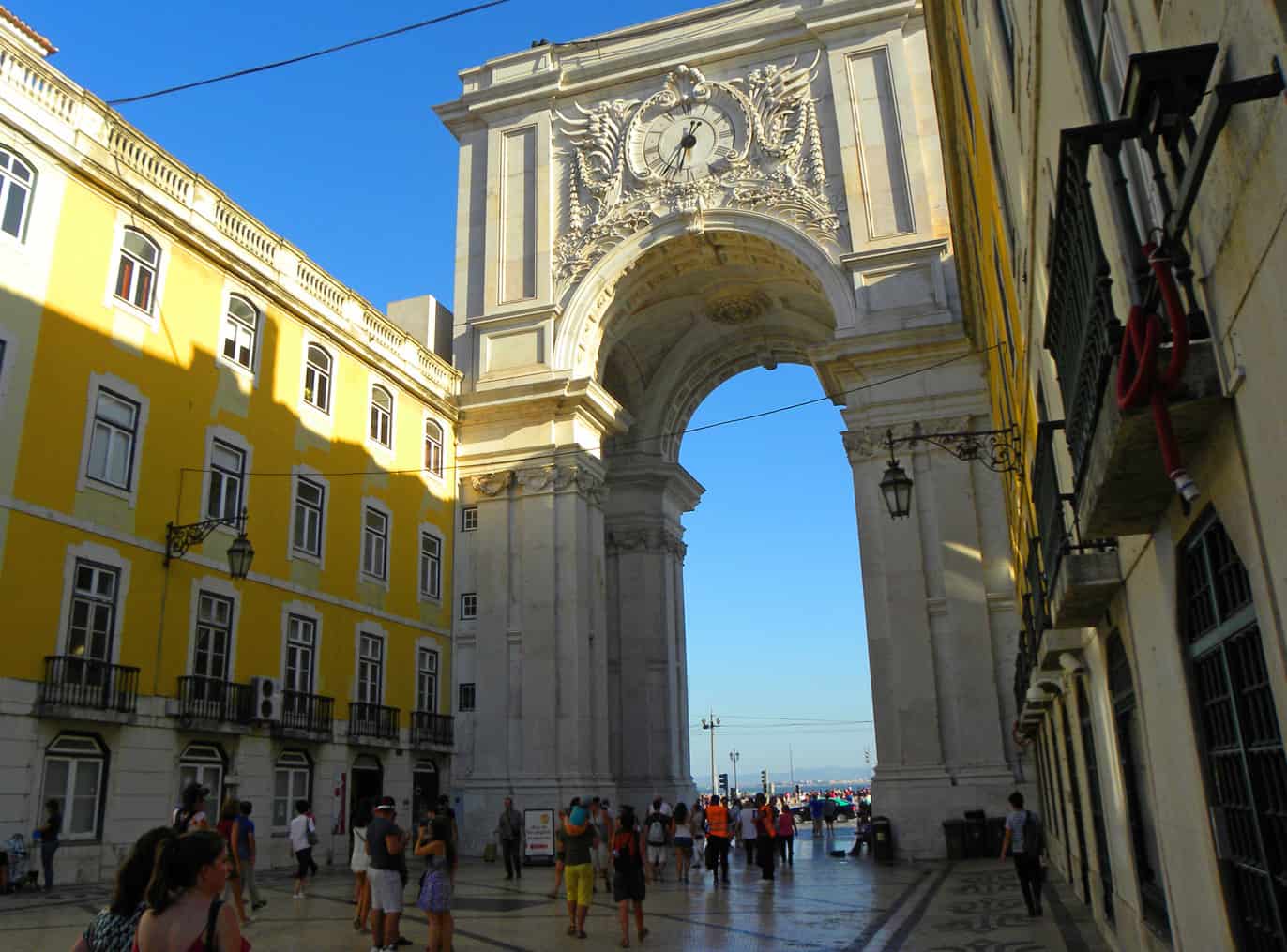 Praça do Comércio and the Arco da Rua Augusta, Lisbon