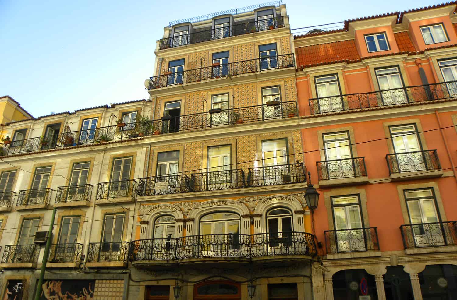 buildings in Lisbon