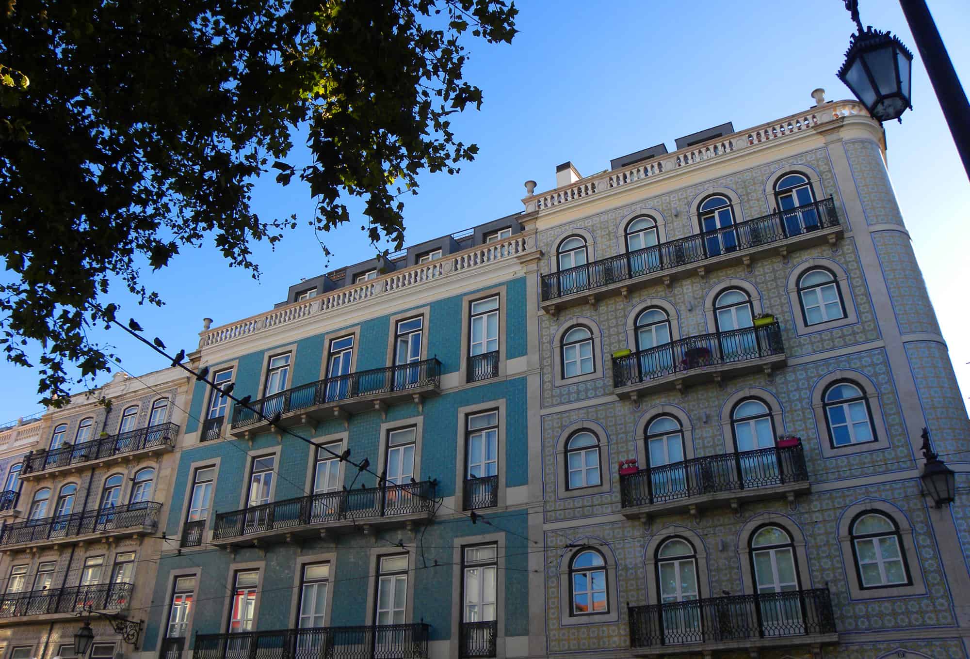 buildings in Lisbon