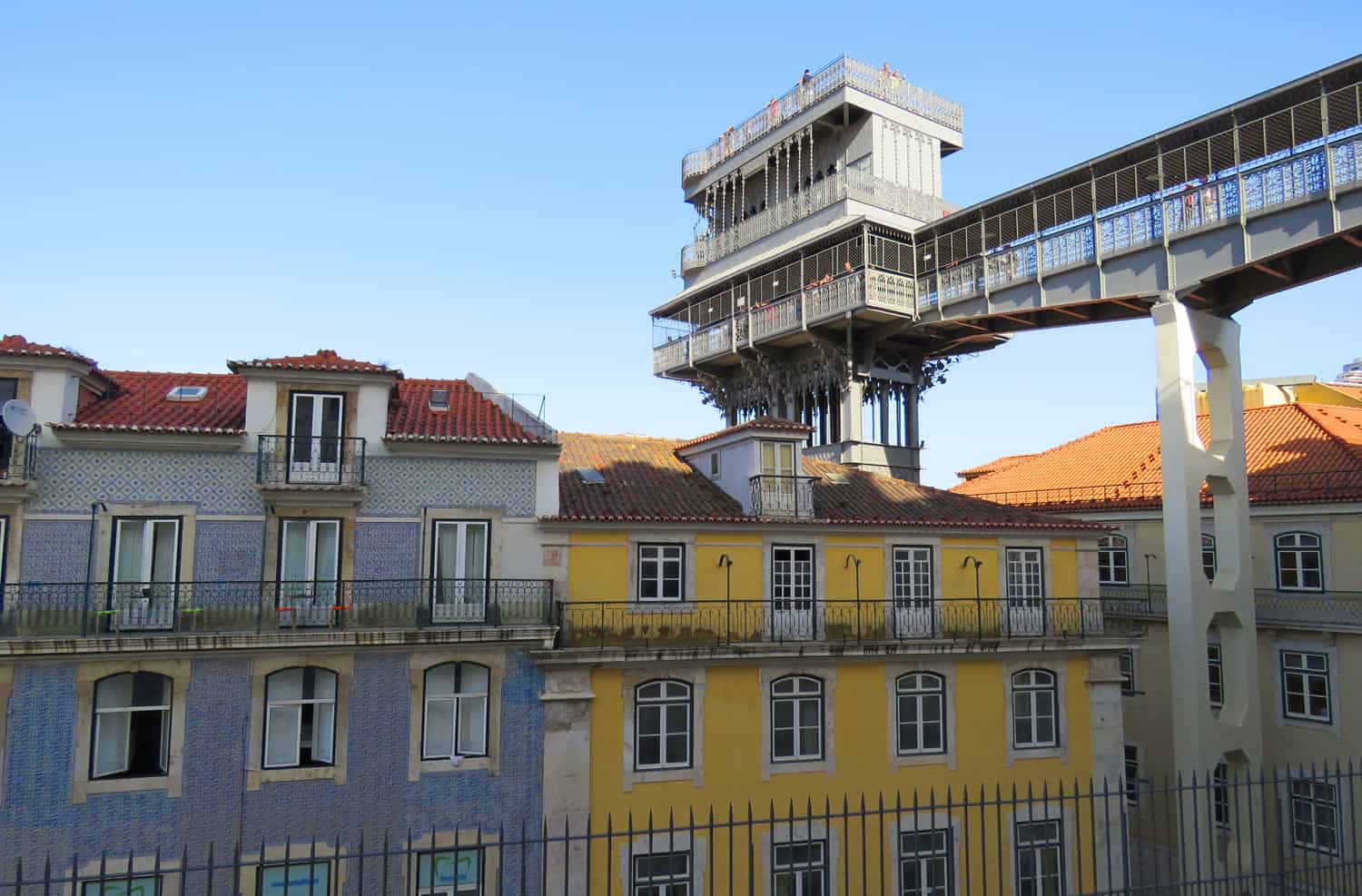 Elevador de Santa Justa. Photo Essay on Lisbon, Portugal. And why we were happy to leave…