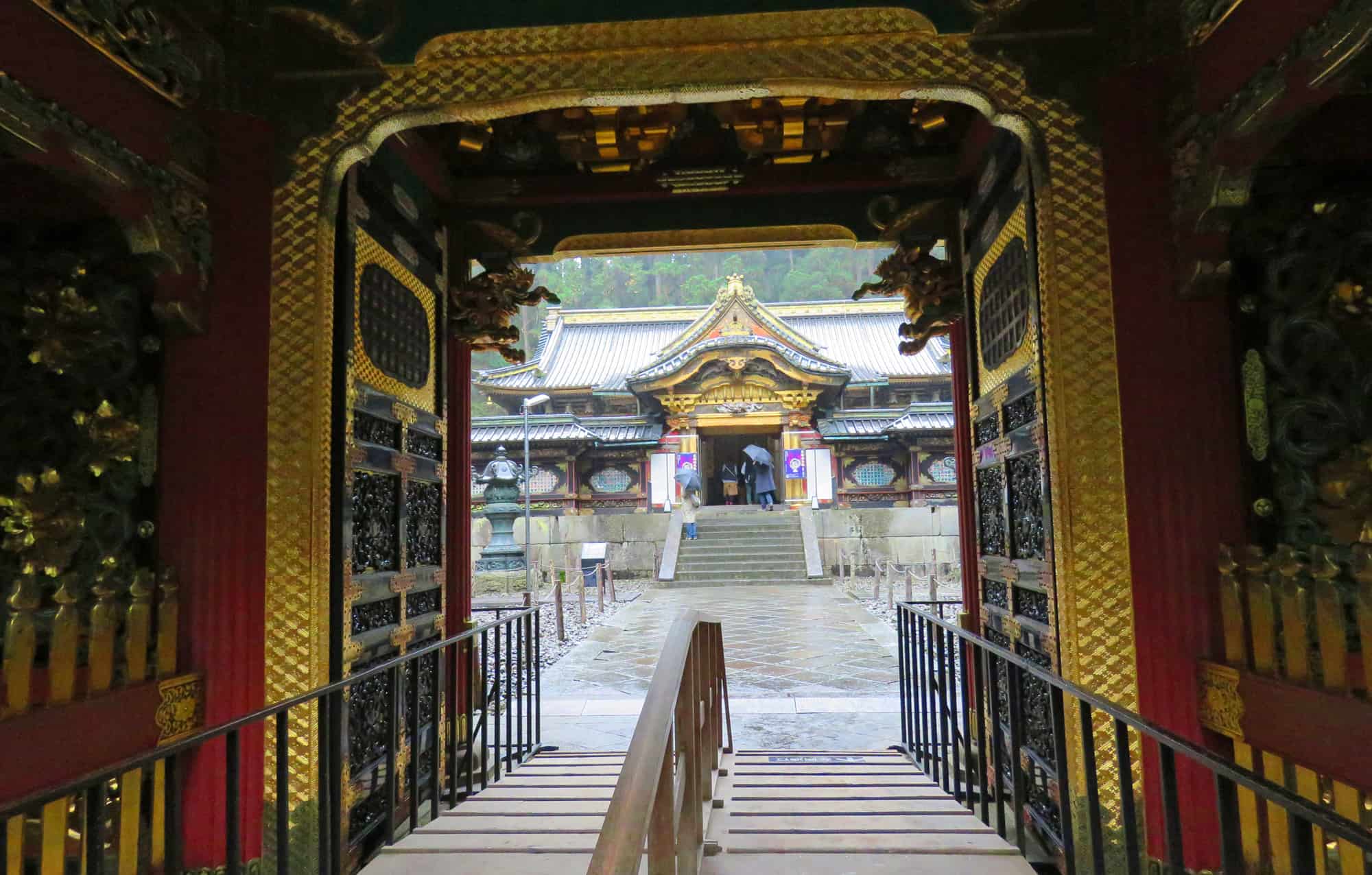 Guardian. Taiyuin Shrine, Nikko, Japan. A Daytrip to Nikko