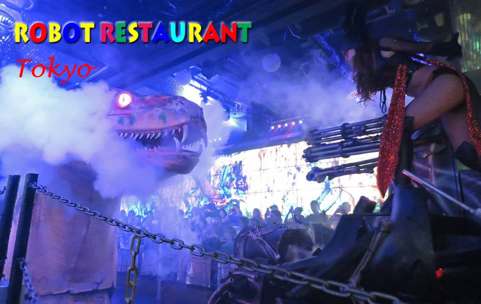 The Craziest show we've ever seen - Tokyo's Robot Restaurant