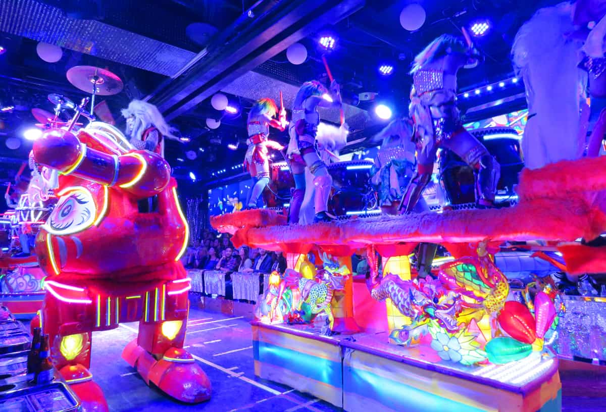 The Craziest show we've ever seen - Tokyo's Robot Restaurant