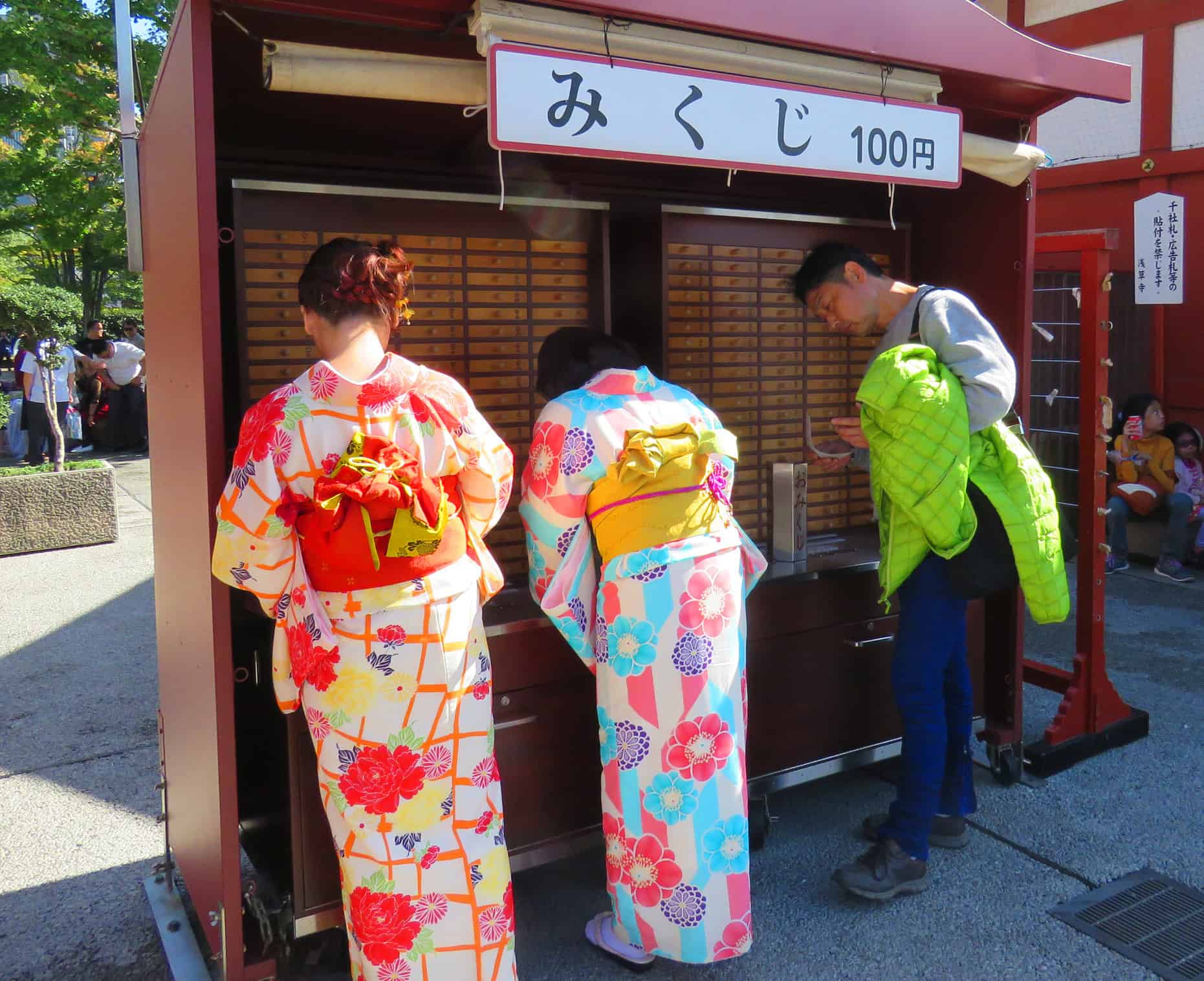 Fortune at Sensoji Temple, Asakusa