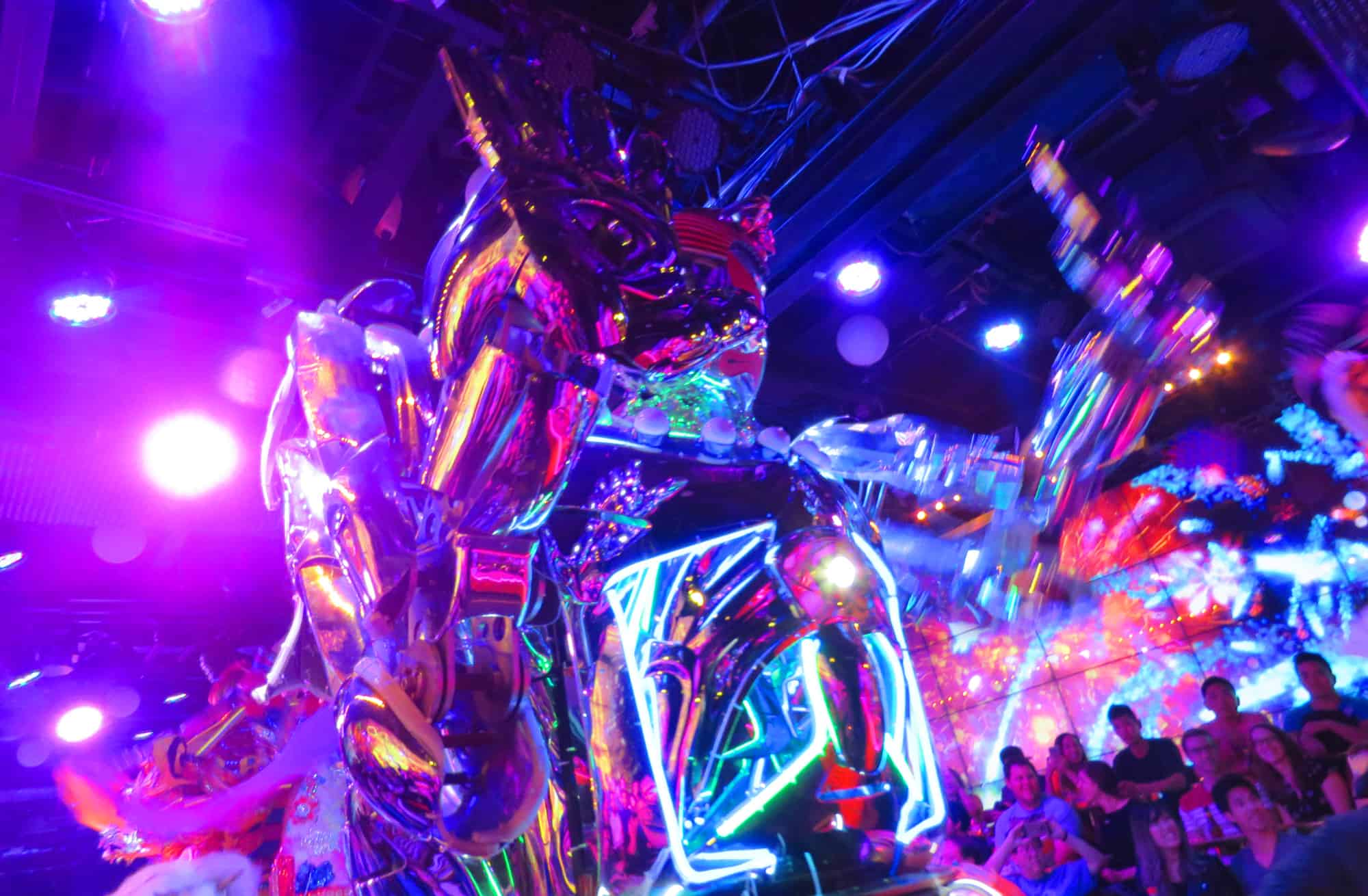 The Craziest show we've ever seen - Tokyo's Robot Restaurant