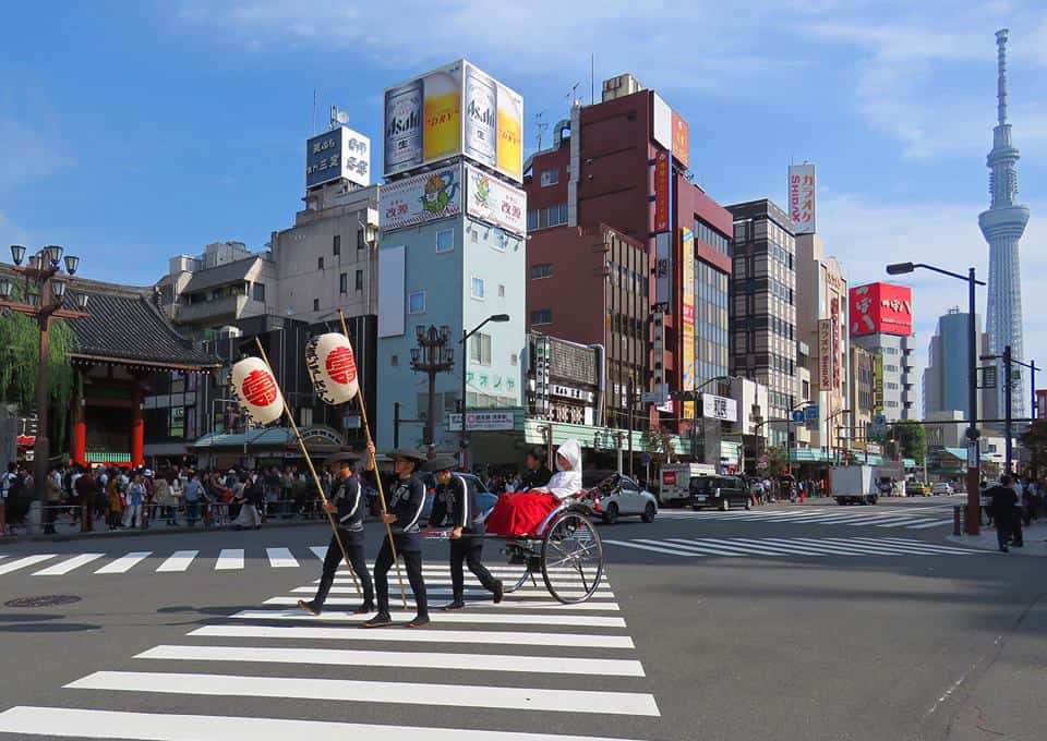 traditional Asakusa, Tokyo