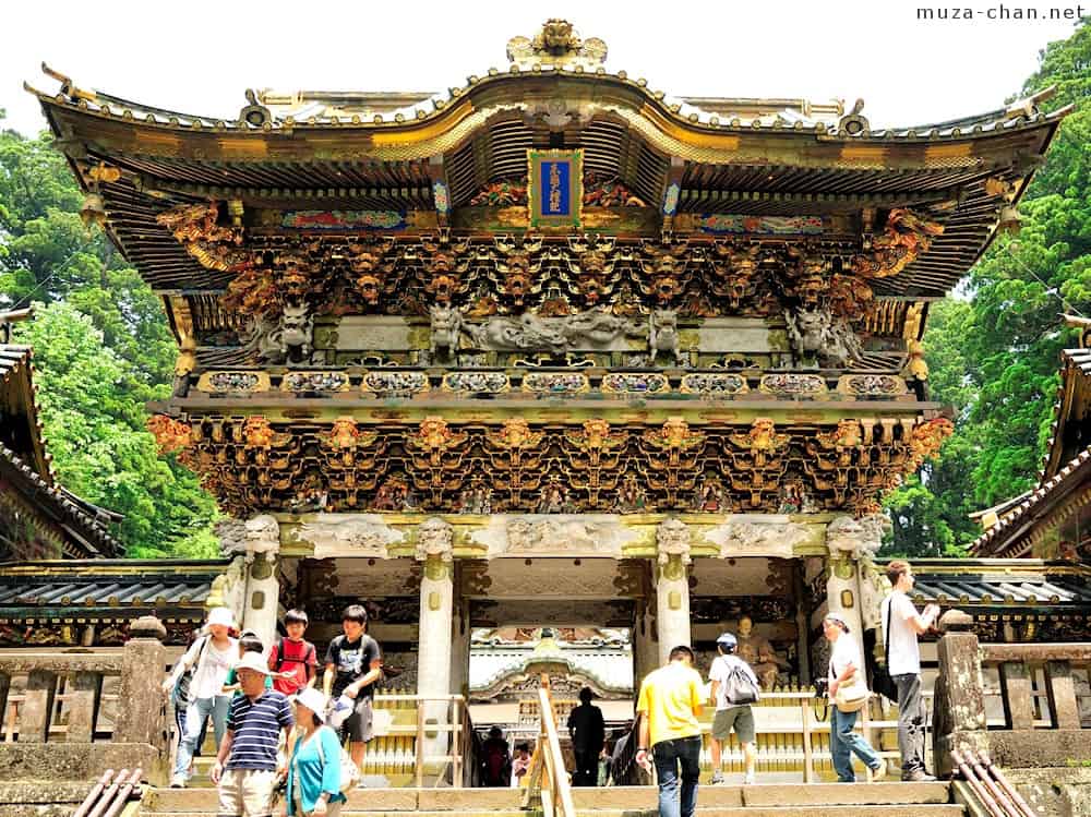 Yomeimon Gate, Toshogu. A daytrip to Nikko, Japan