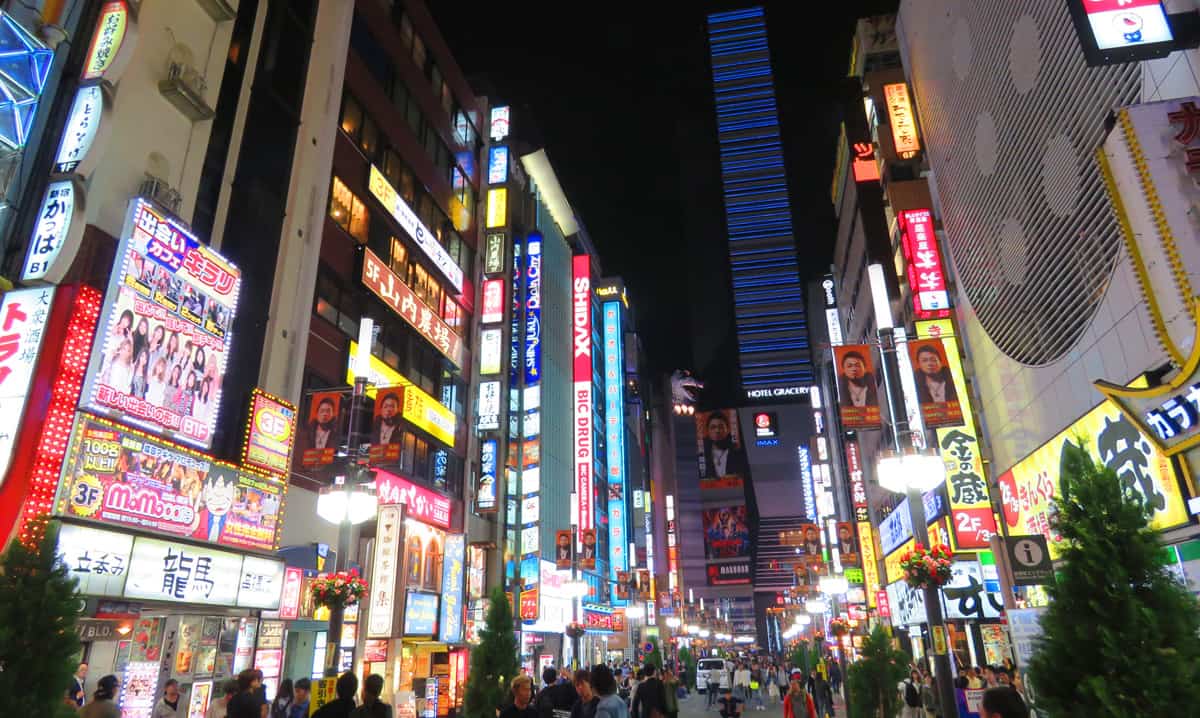 Visiting Shinjuku and the red light district of Kabukichō