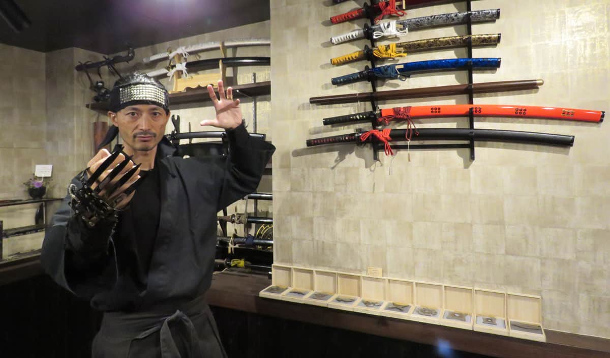 Ninja training in Kyoto